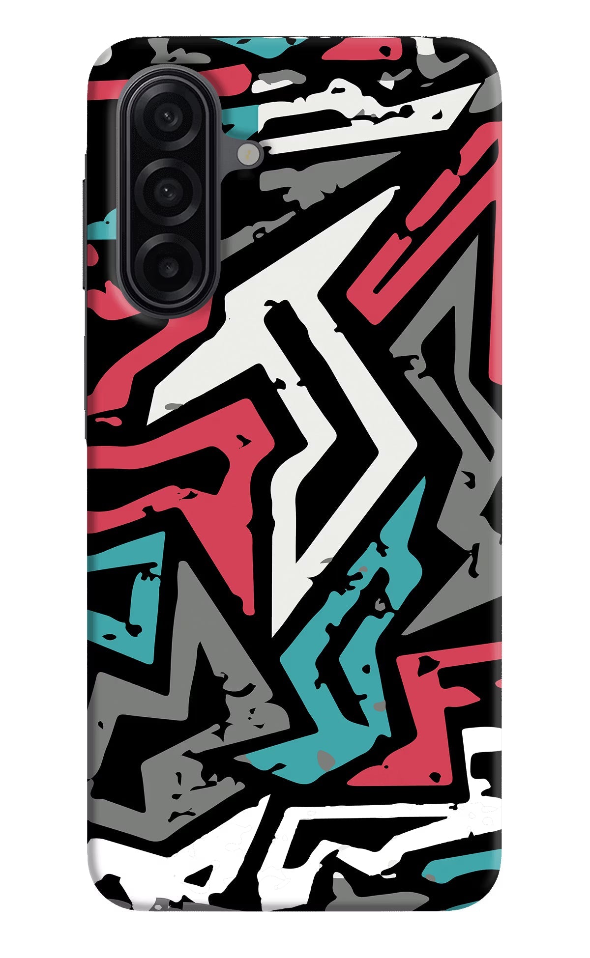 Geometric Graffiti Samsung A17 5G Back Cover