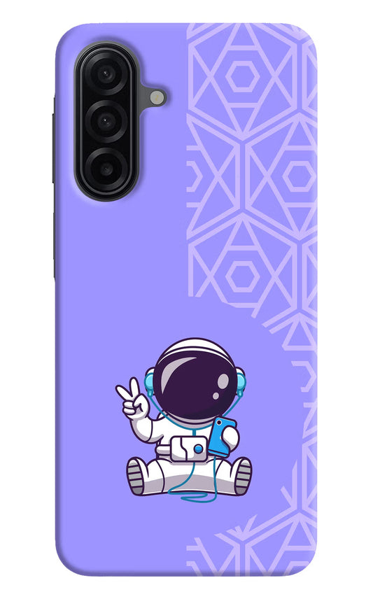Cute Astronaut Chilling Samsung A17 5G Back Cover