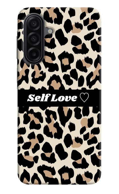 Leopard Print Self Love Samsung A17 5G Back Cover