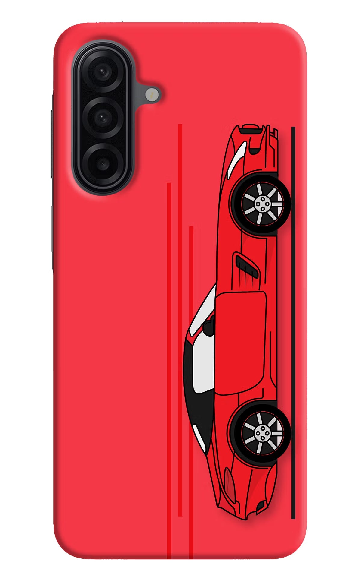 Red Velocity Samsung A17 5G Back Cover
