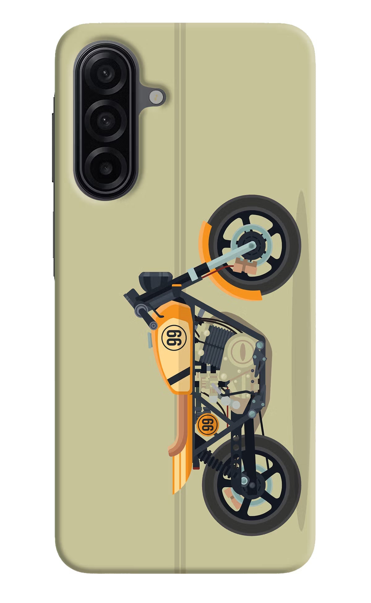Vertical Speedster Samsung A17 5G Back Cover