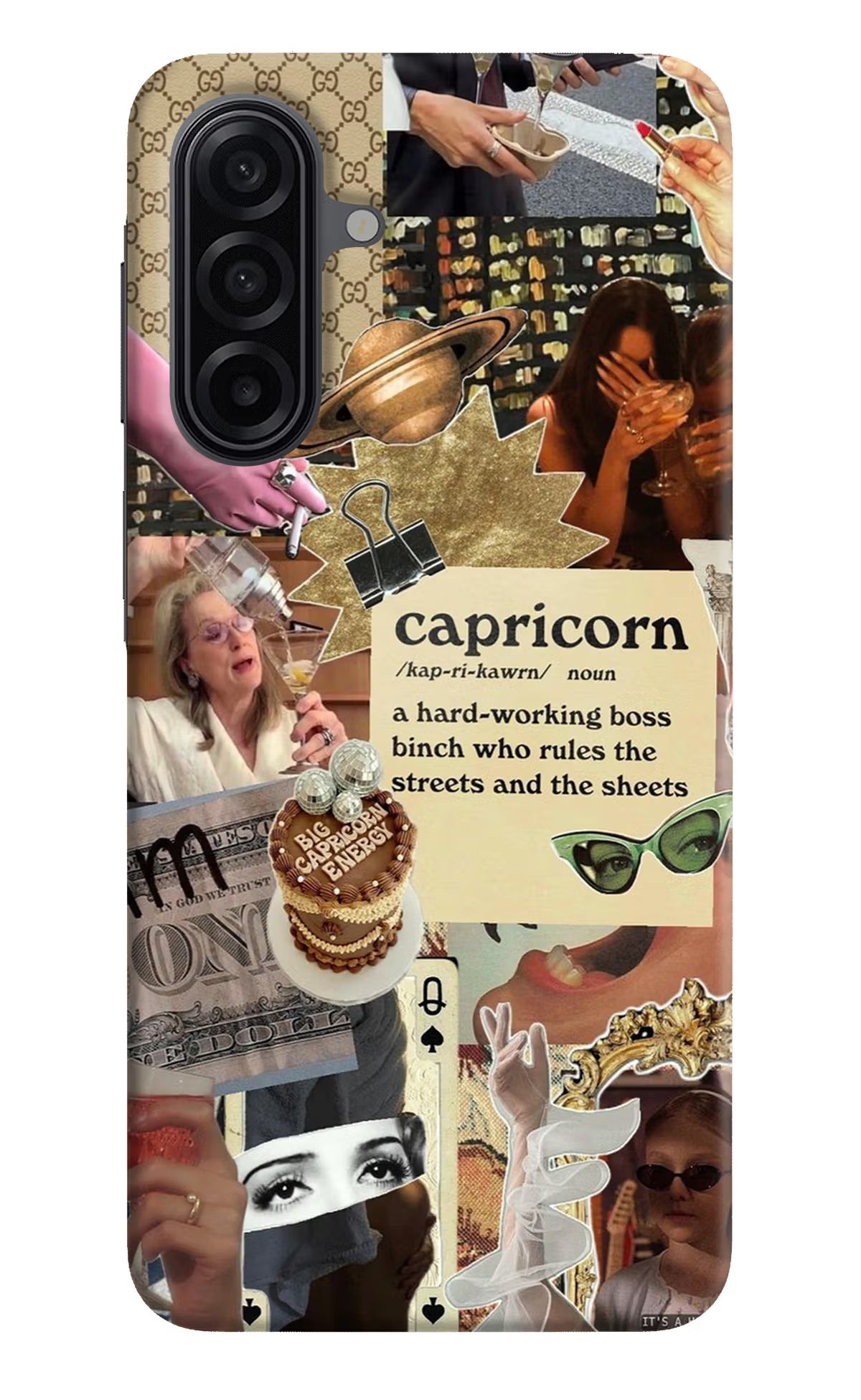Capricorn Zodiac Samsung A17 5G Back Cover