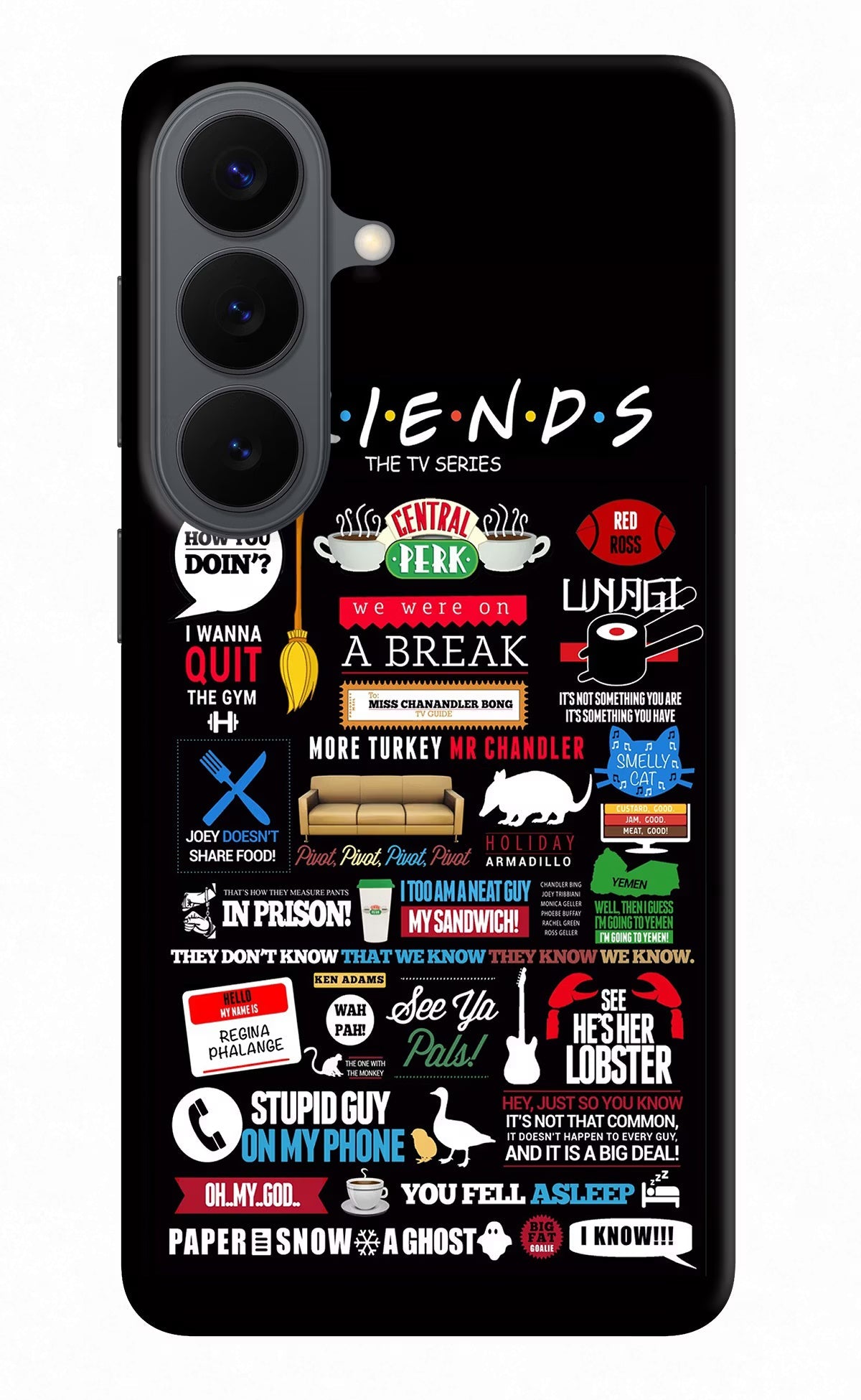 FRIENDS Samsung S26 Back Cover