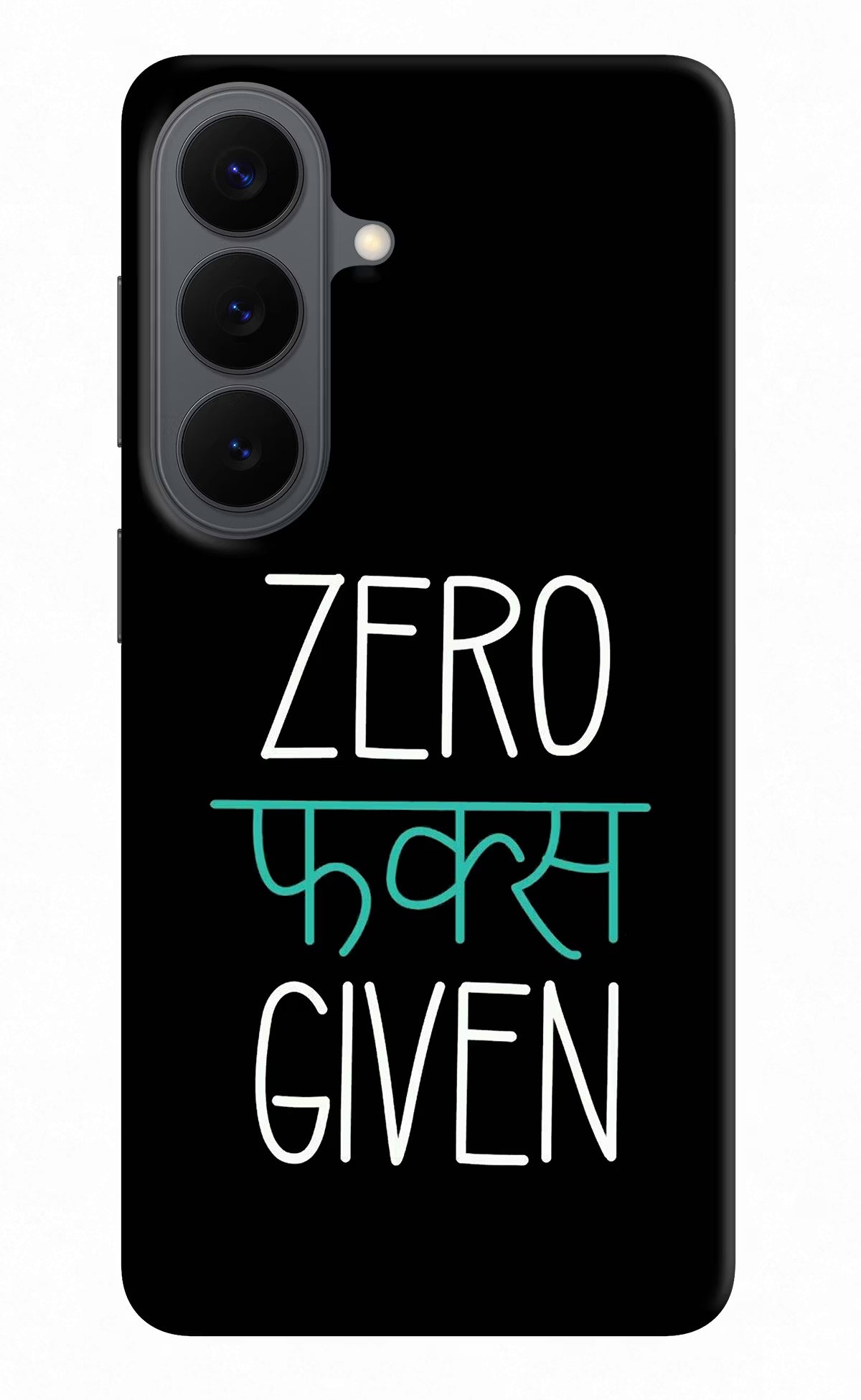Zero Fucks Given Samsung S26 Back Cover