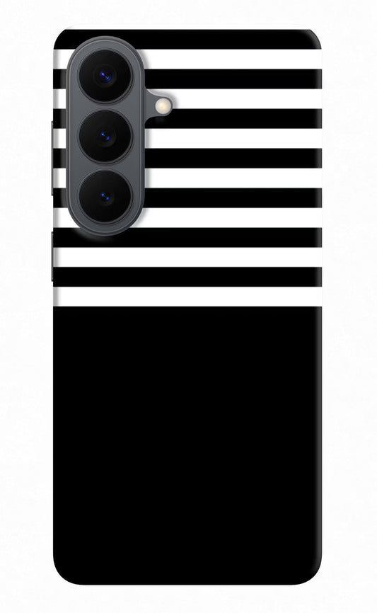 Black and White Print Samsung S26 Back Cover
