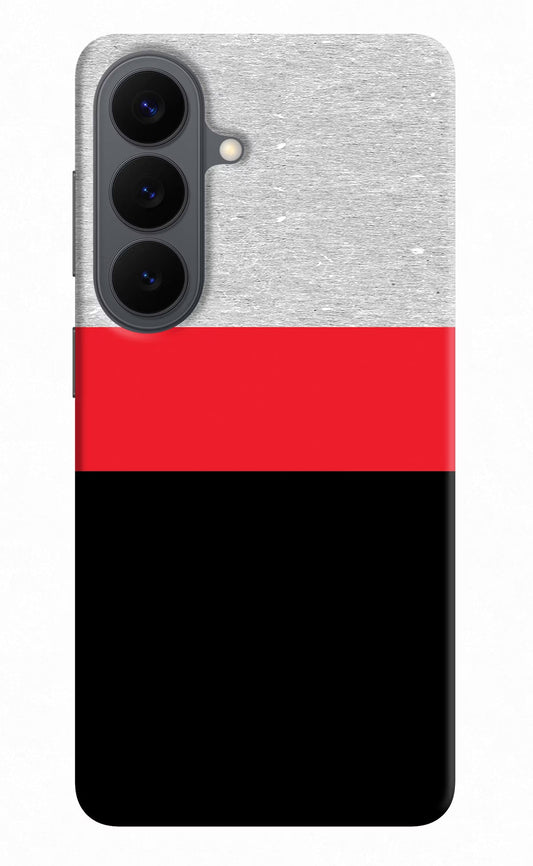 Tri Color Pattern Samsung S26 Back Cover