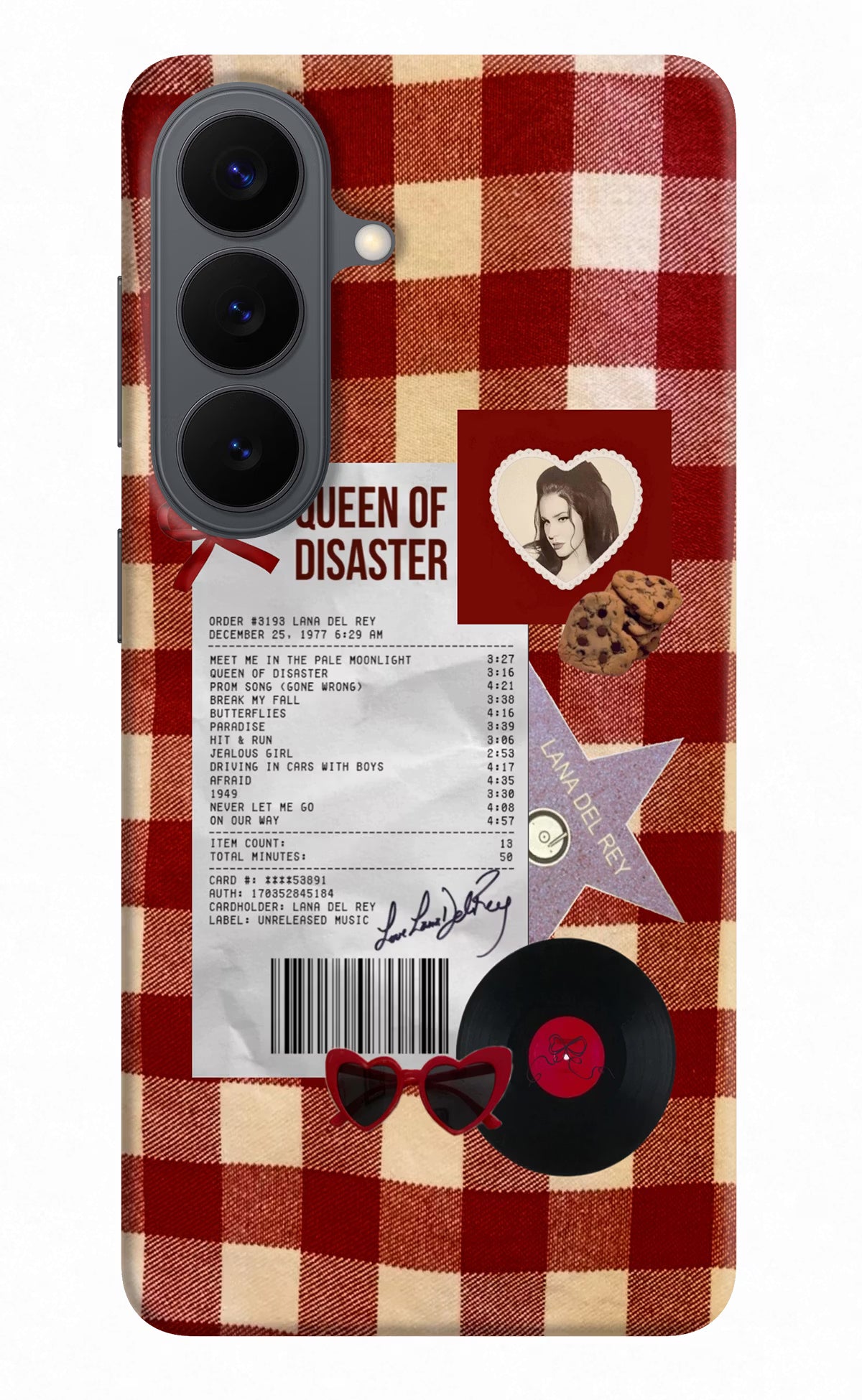 Queen of Disaster Samsung S26 Back Cover