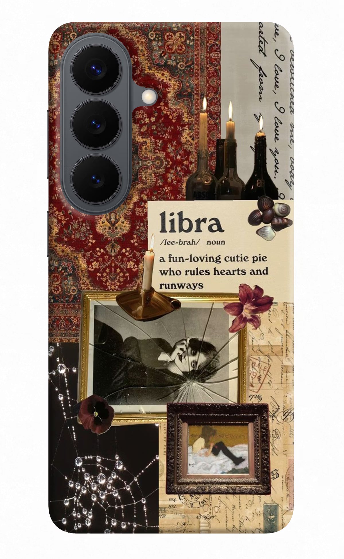 Libra Zodiac Samsung S26 Back Cover