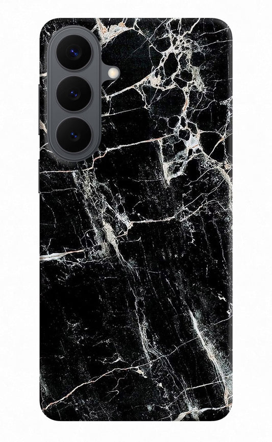 Black Marble Texture Samsung S26 Plus Back Cover