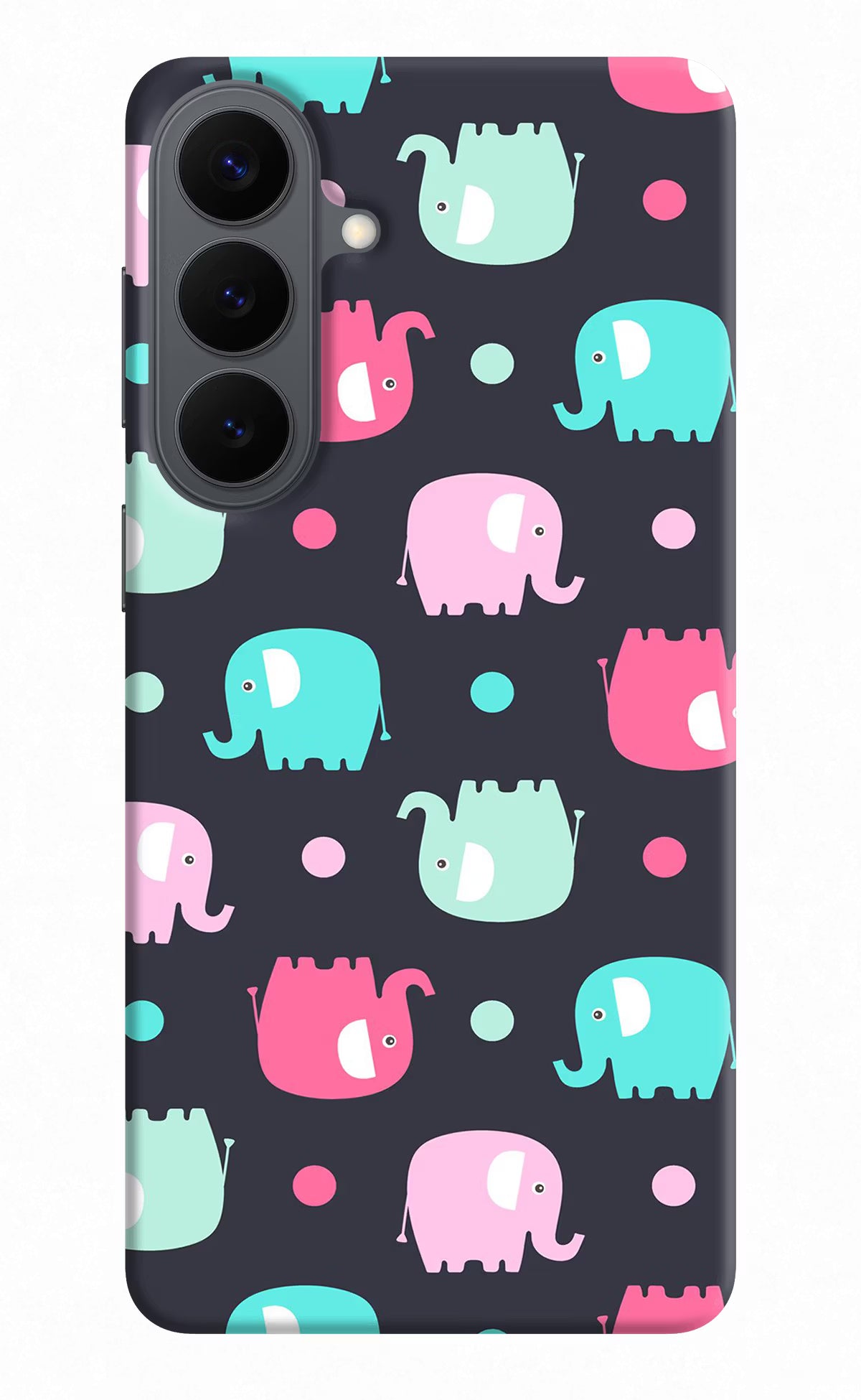 Elephants Samsung S26 Plus Back Cover
