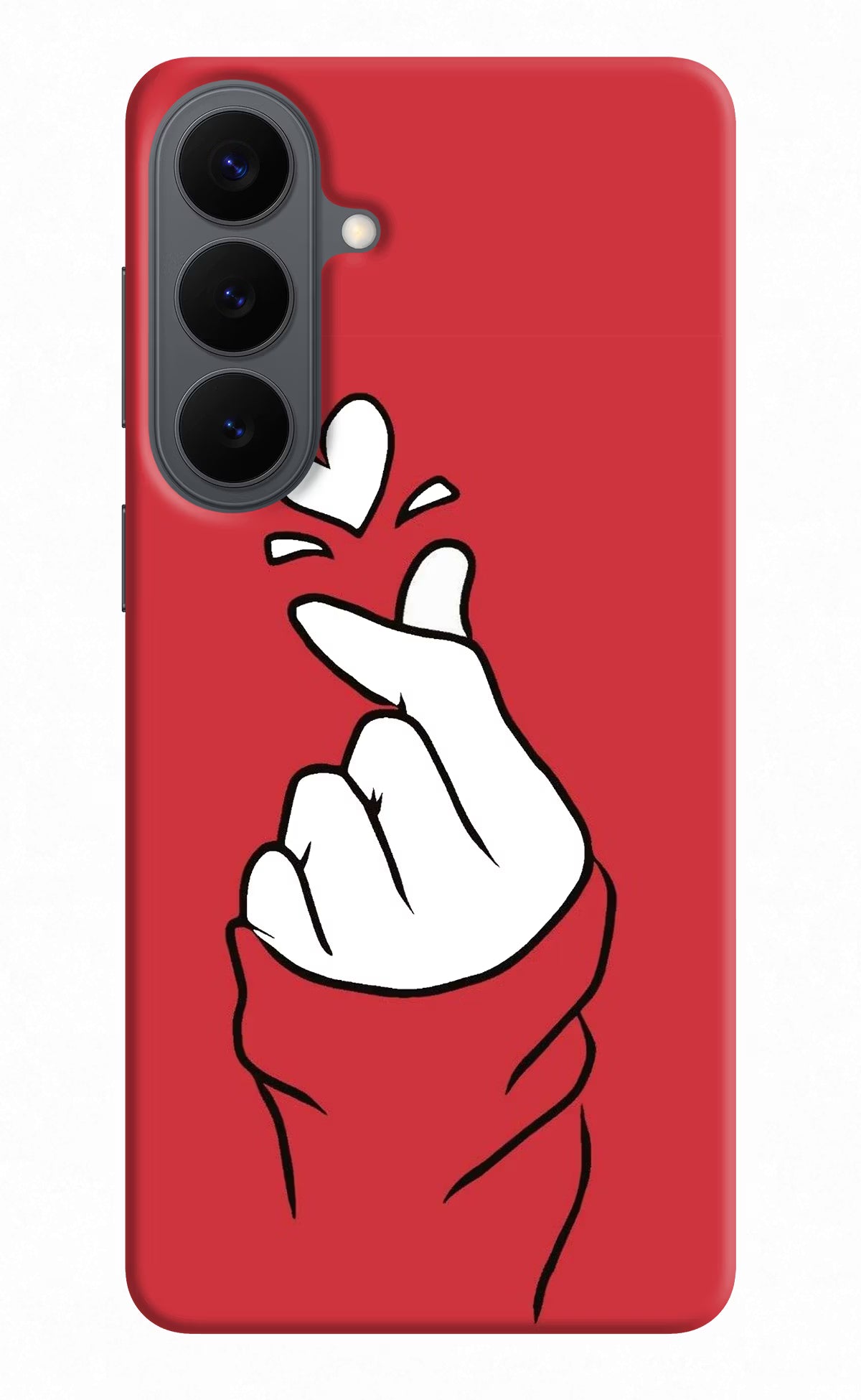 Korean Love Sign Samsung S26 Plus Back Cover