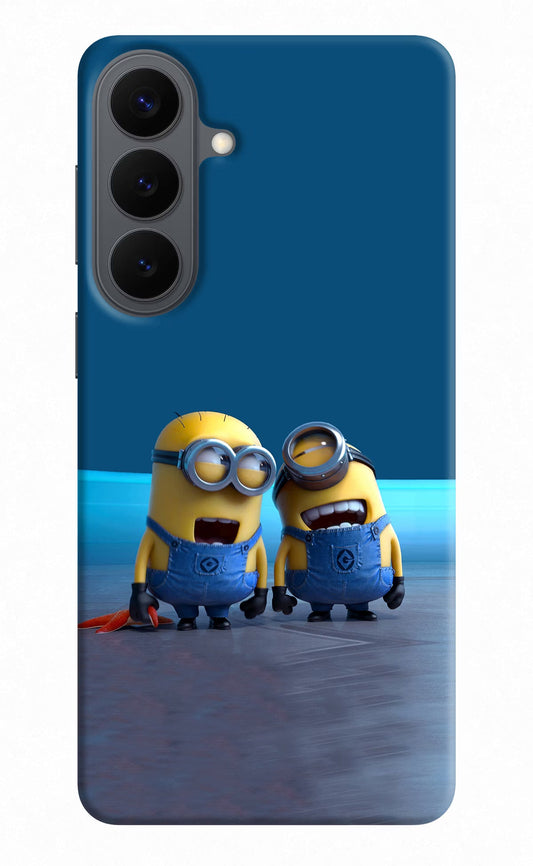 Minion Laughing Samsung S26 Plus Back Cover