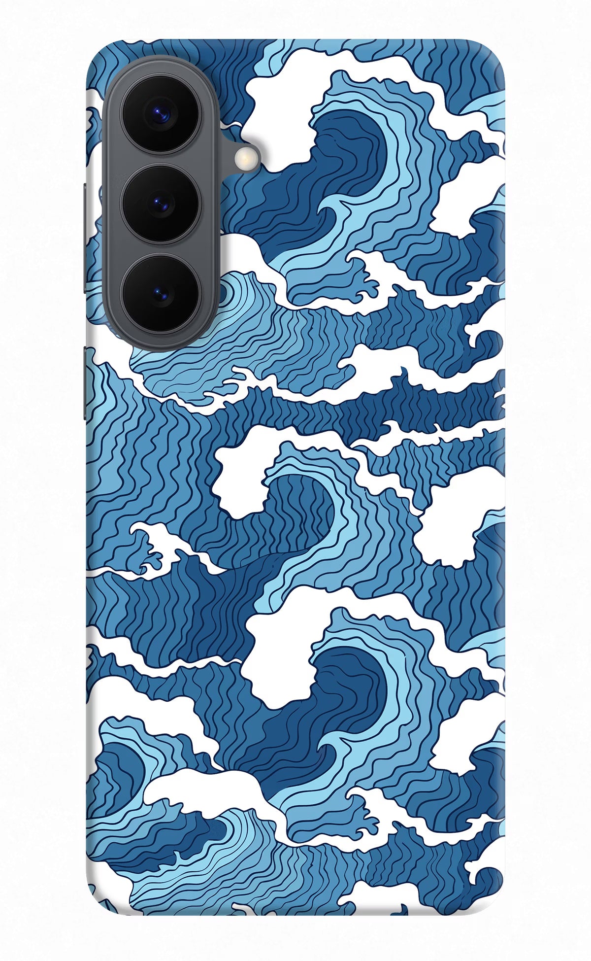 Blue Waves Samsung S26 Plus Back Cover