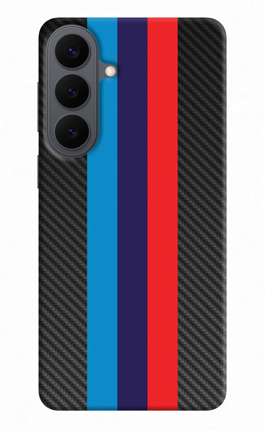 BMW Stripes Pattern Samsung S26 Plus Back Cover