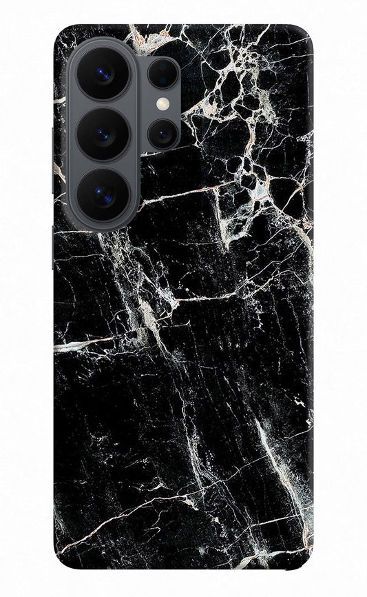 Black Marble Texture Samsung S26 Ultra Back Cover