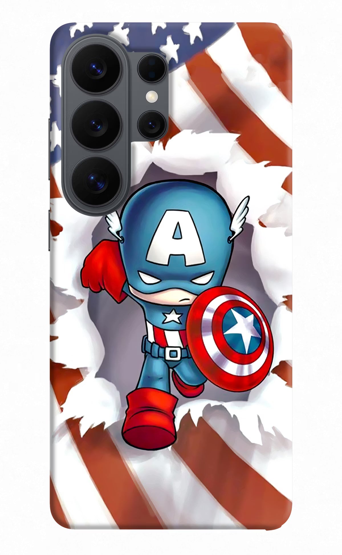 Captain America Samsung S26 Ultra Back Cover
