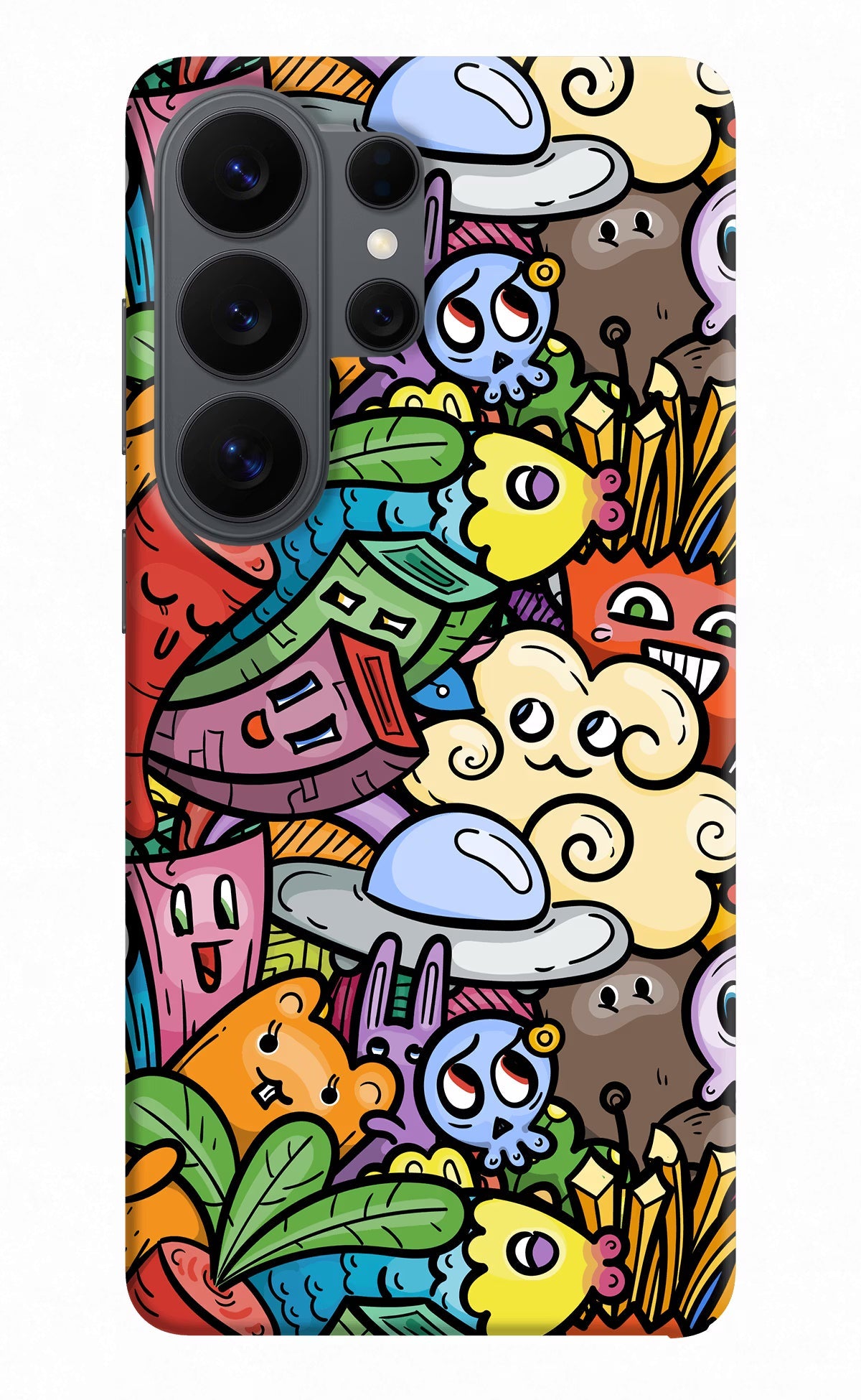 Veggie Doodle Samsung S26 Ultra Back Cover