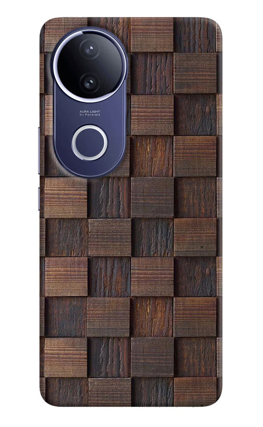 Wooden Cube Design Vivo V50e 5G Back Cover
