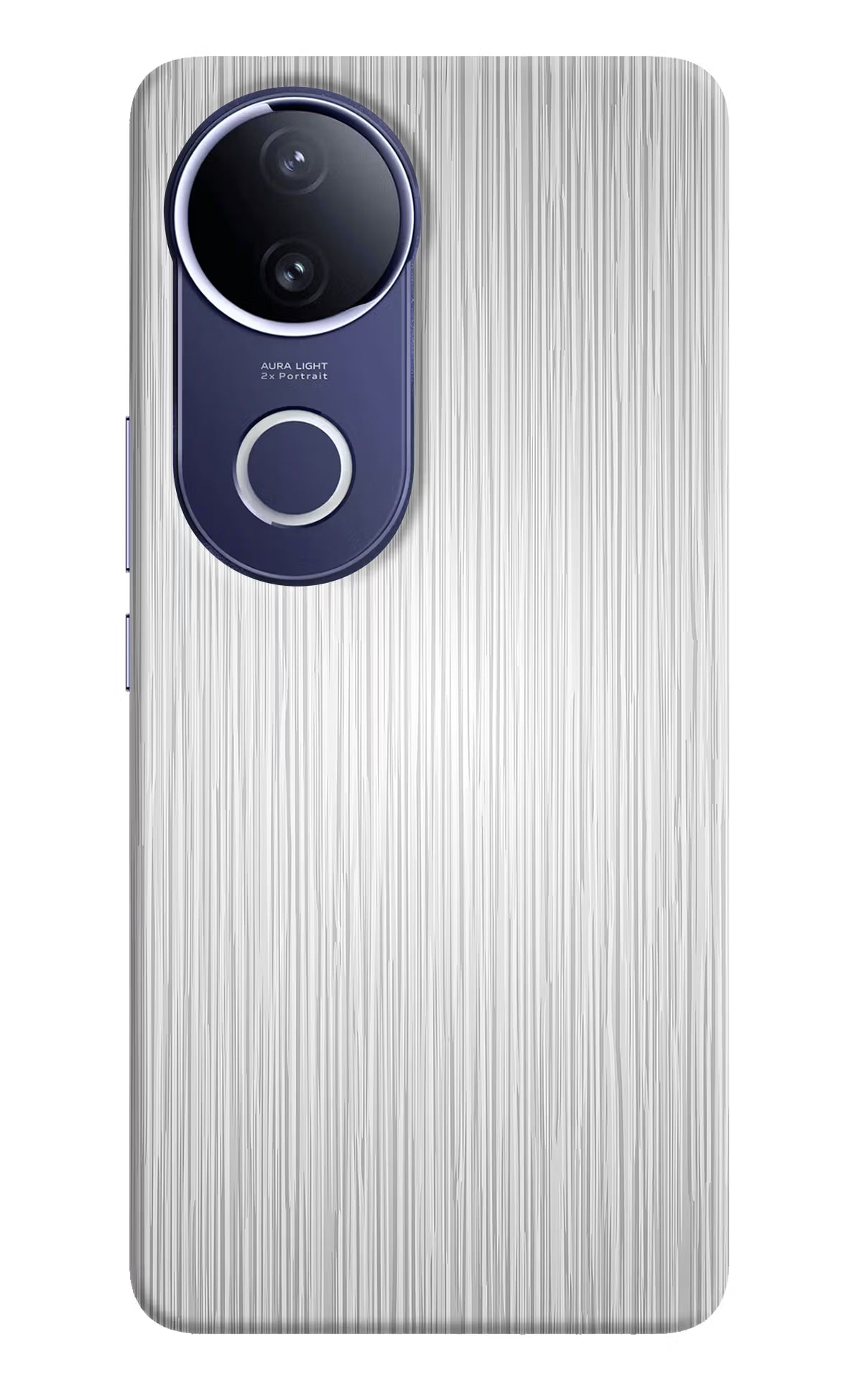 Wooden Grey Texture Vivo V50e 5G Back Cover