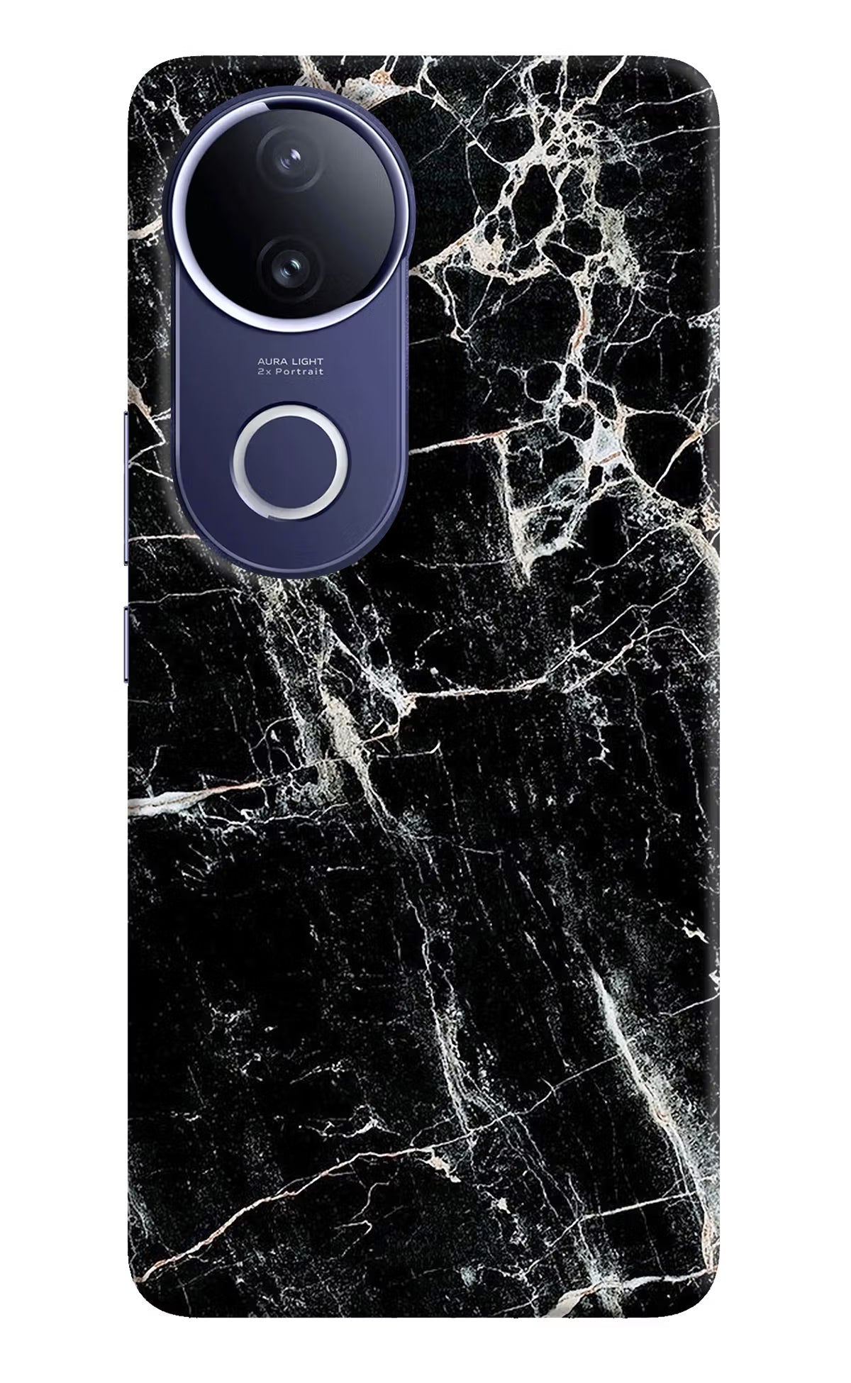 Black Marble Texture Vivo V50e 5G Back Cover