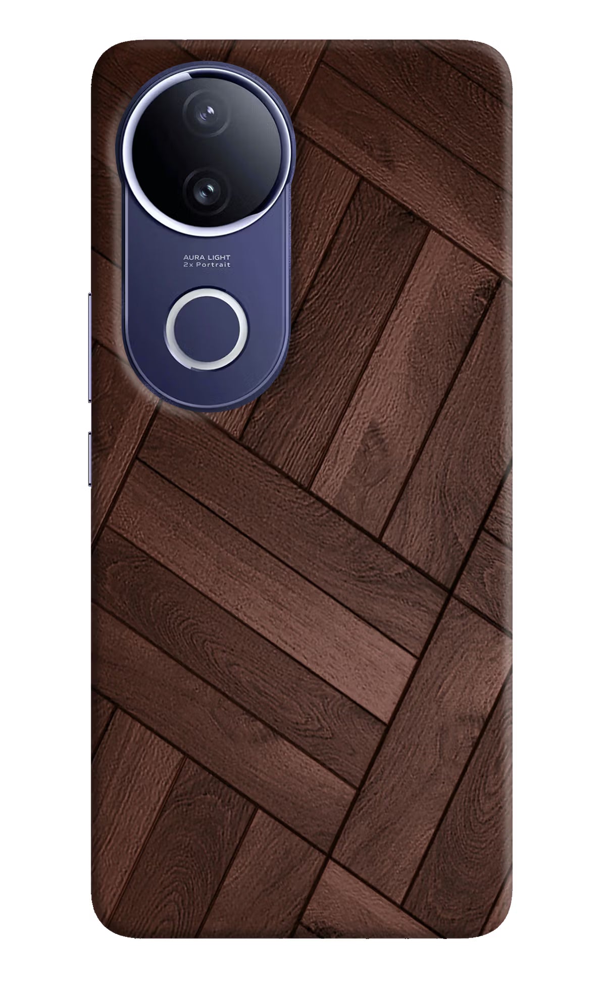 Wooden Texture Design Vivo V50e 5G Back Cover