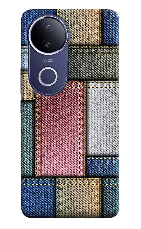 Multicolor Jeans Vivo V50e 5G Back Cover