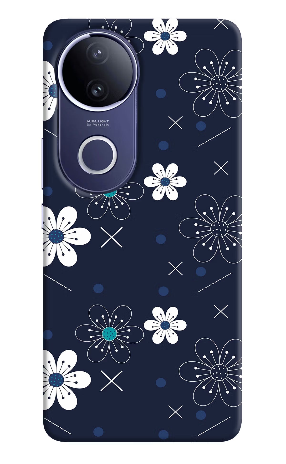 Flowers Vivo V50e 5G Back Cover
