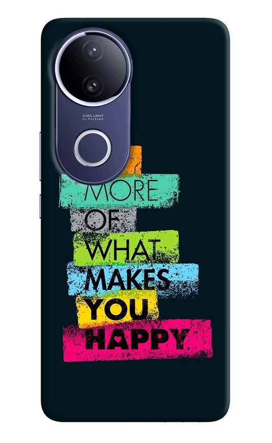Do More Of What Makes You Happy Vivo V50e 5G Back Cover