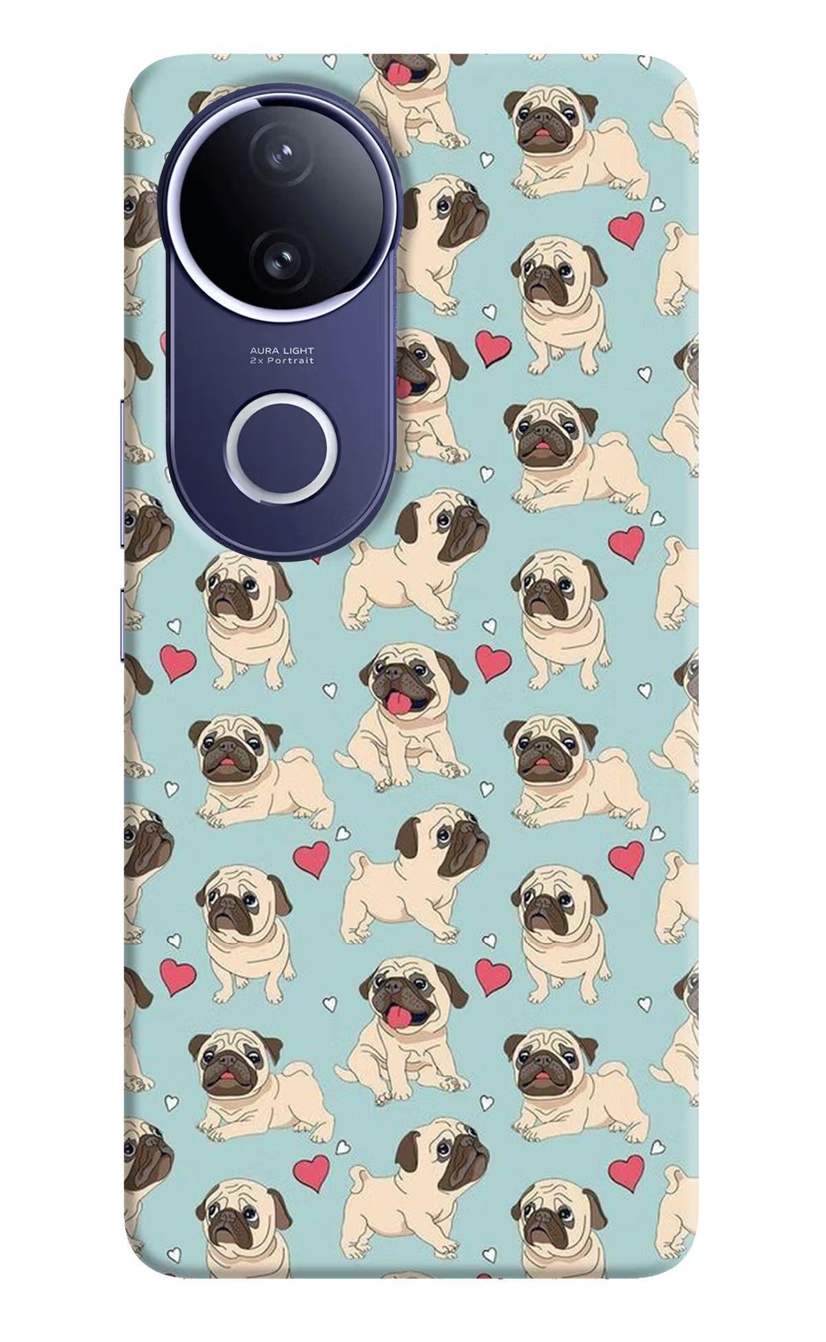 Pug Dog Vivo V50e 5G Back Cover