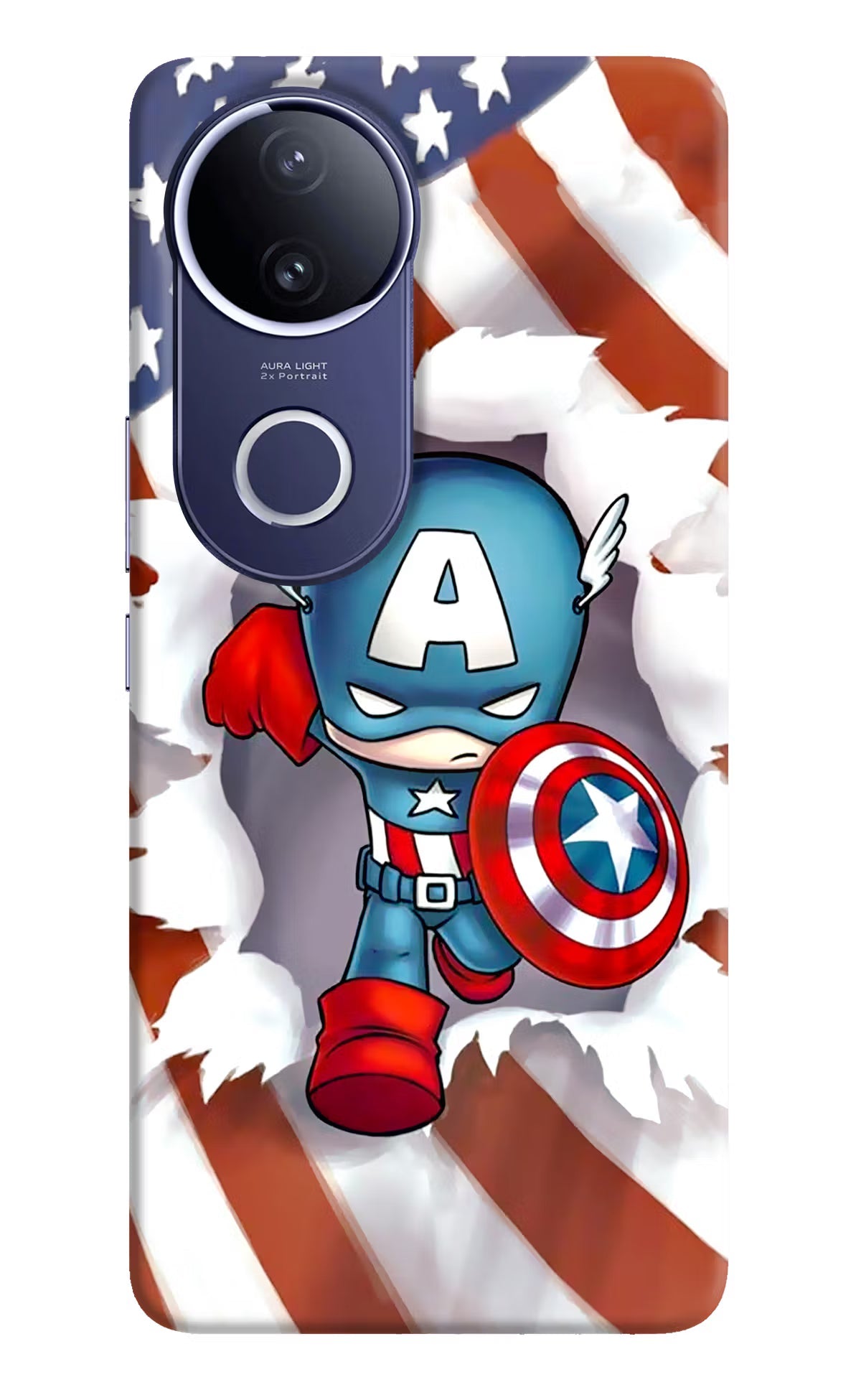 Captain America Vivo V50e 5G Back Cover