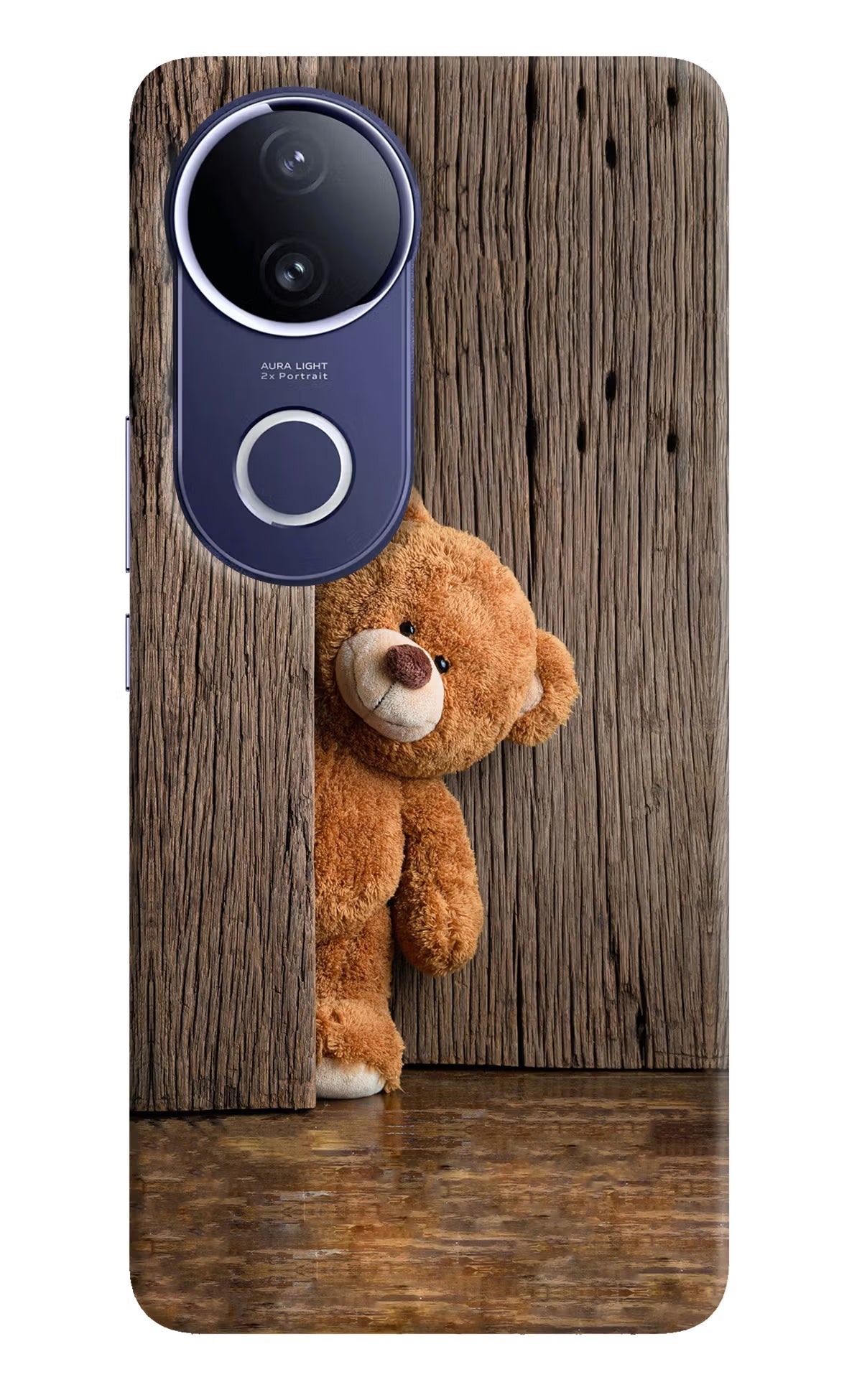 Teddy Wooden Vivo V50e 5G Back Cover