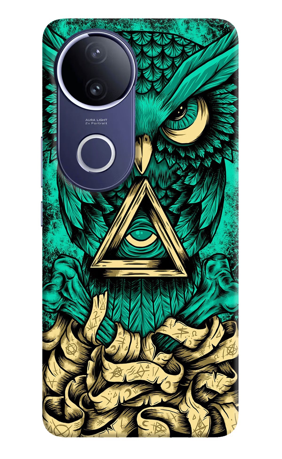 Green Owl Vivo V50e 5G Back Cover