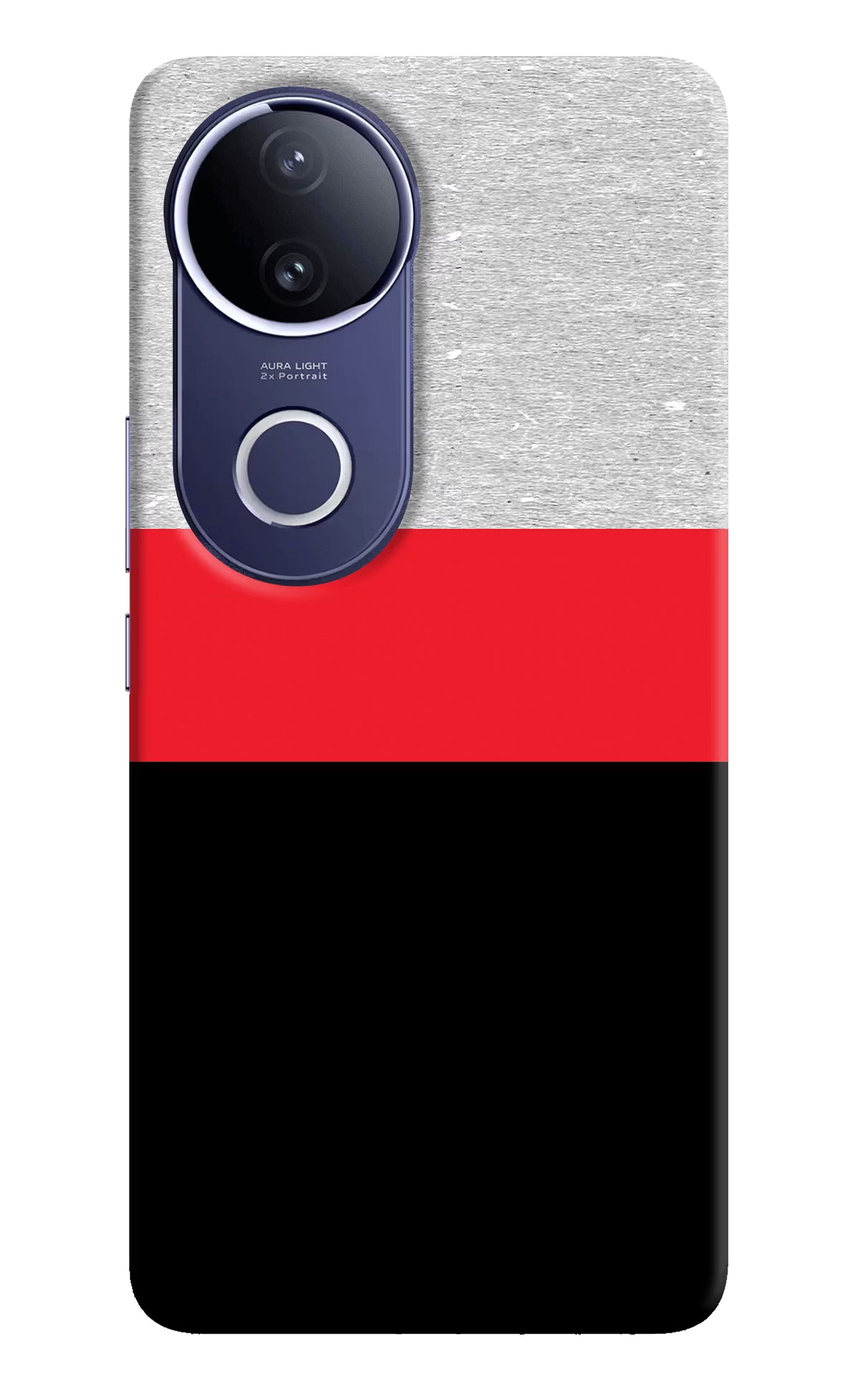 Tri Color Pattern Vivo V50e 5G Back Cover