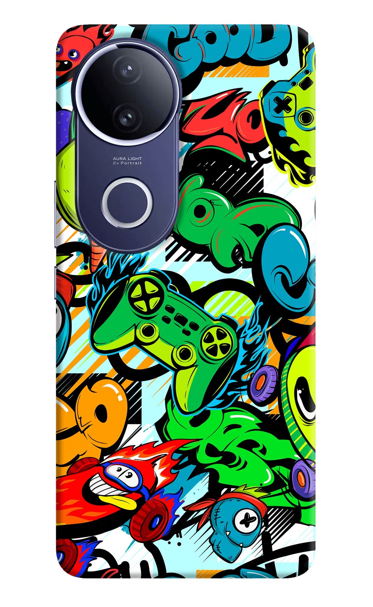 Game Doodle Vivo V50e 5G Back Cover