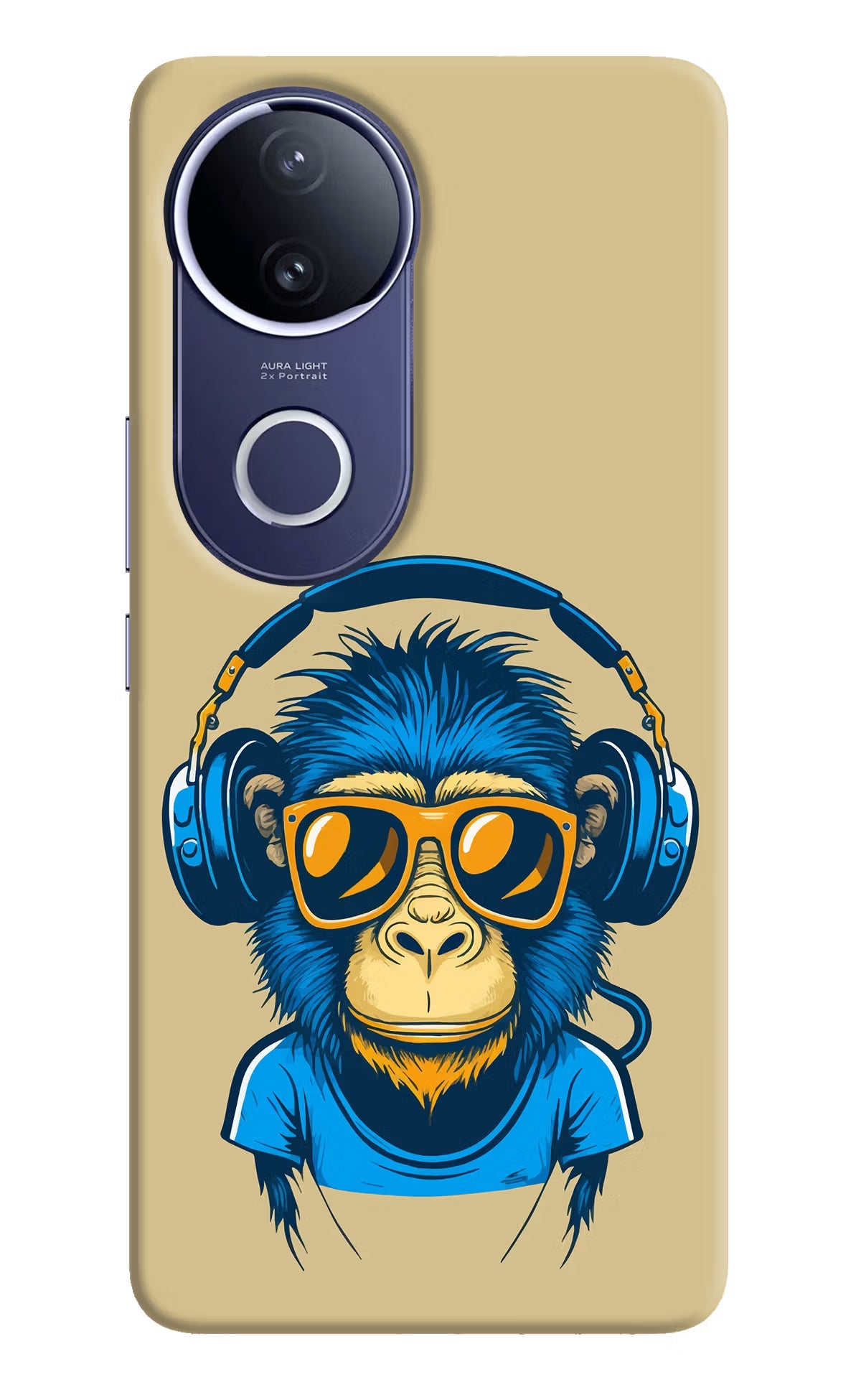 Monkey Headphone Vivo V50e 5G Back Cover