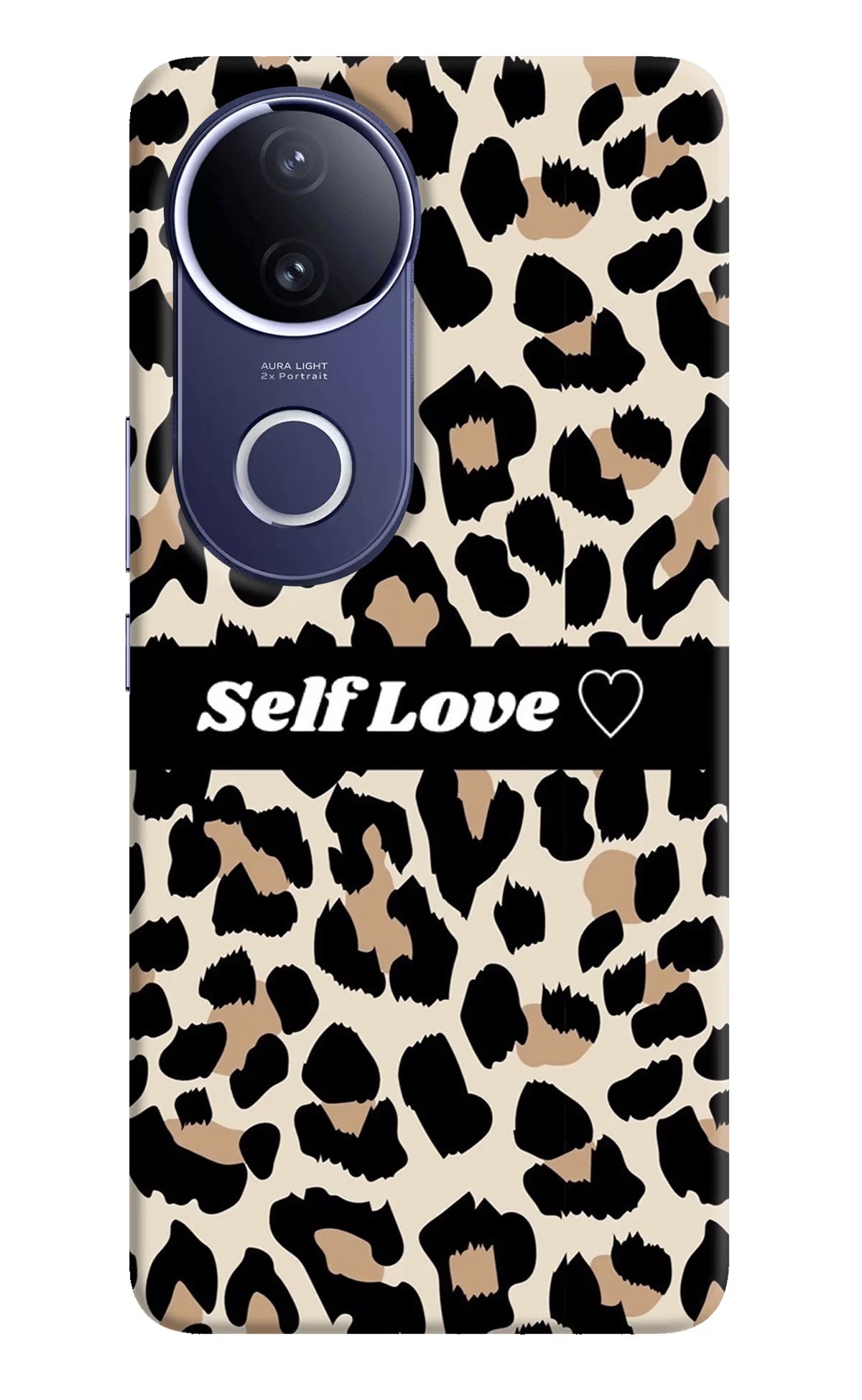 Leopard Print Self Love Vivo V50e 5G Back Cover