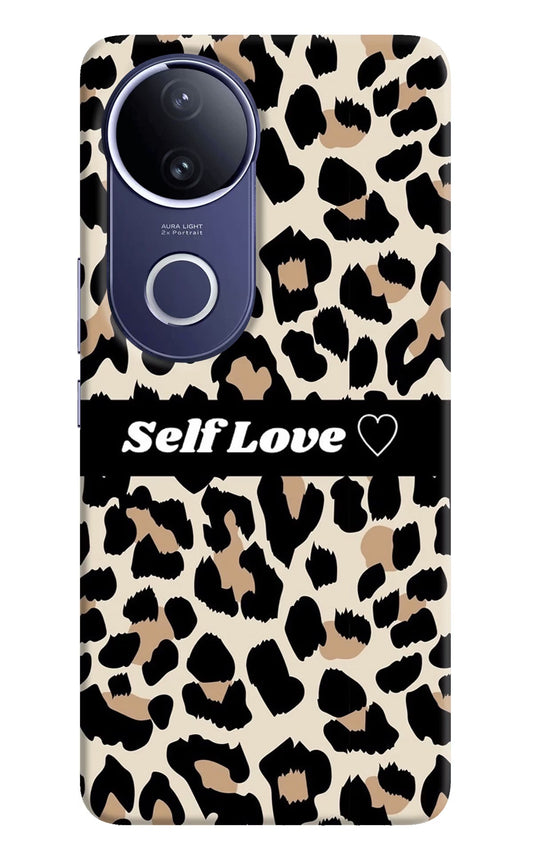 Leopard Print Self Love Vivo V50e 5G Back Cover