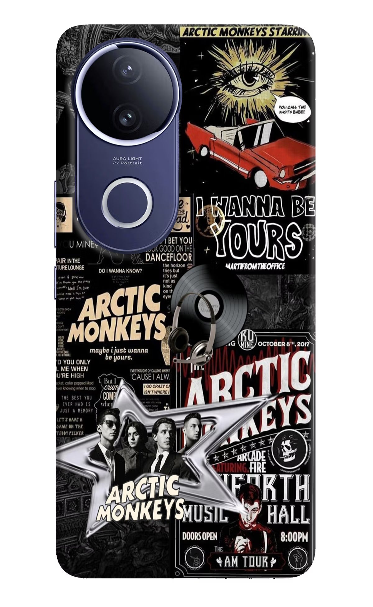 Arctic Monkeys Vivo V50e 5G Back Cover