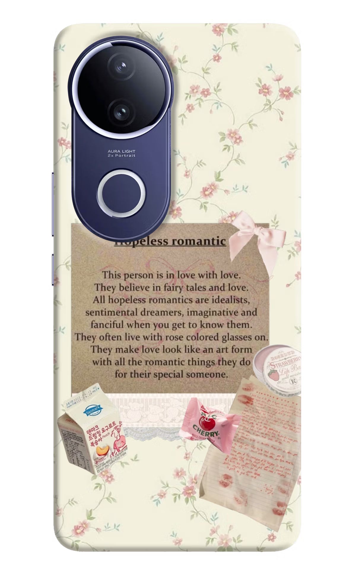 Hopeless Romantic Vivo V50e 5G Back Cover