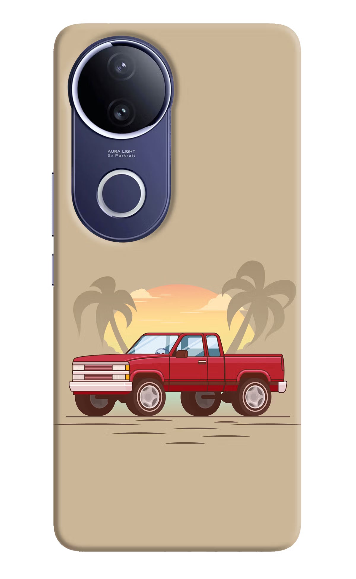 Desert Classic Drive Vivo V50e 5G Back Cover