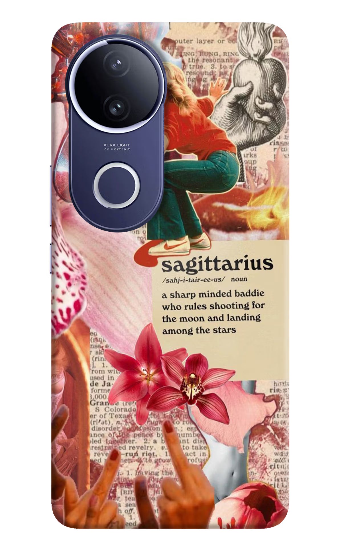 Sagittarius Zodiac Vivo V50e 5G Back Cover