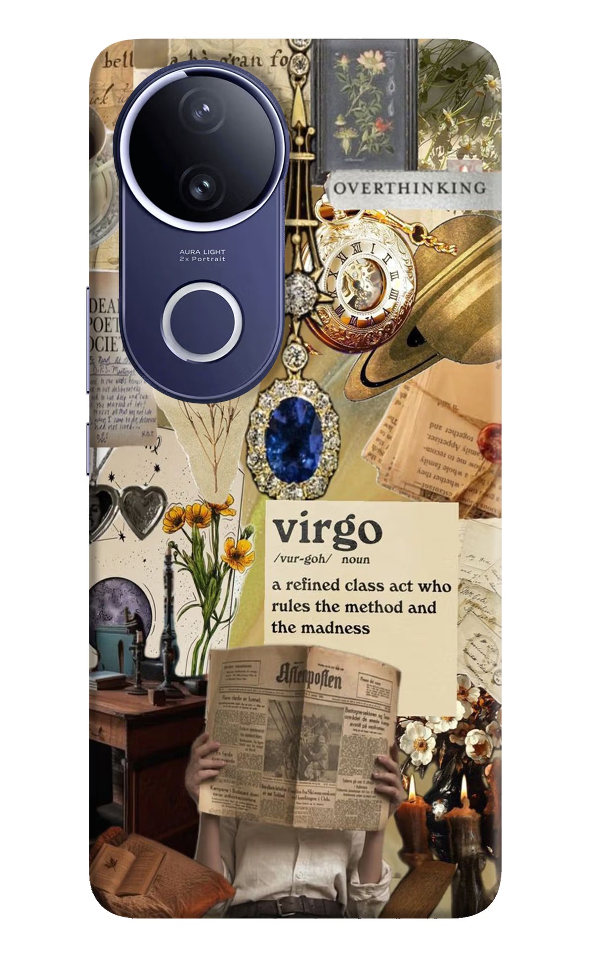 Virgo Zodiac Vivo V50e 5G Back Cover