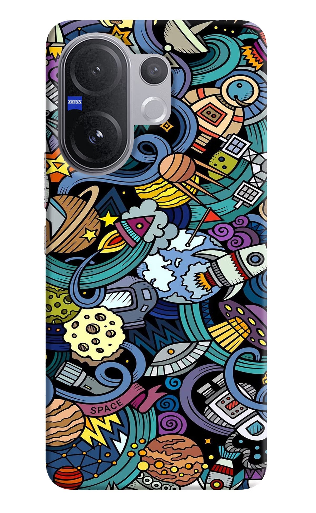 Space Abstract Vivo V60 5G Back Cover