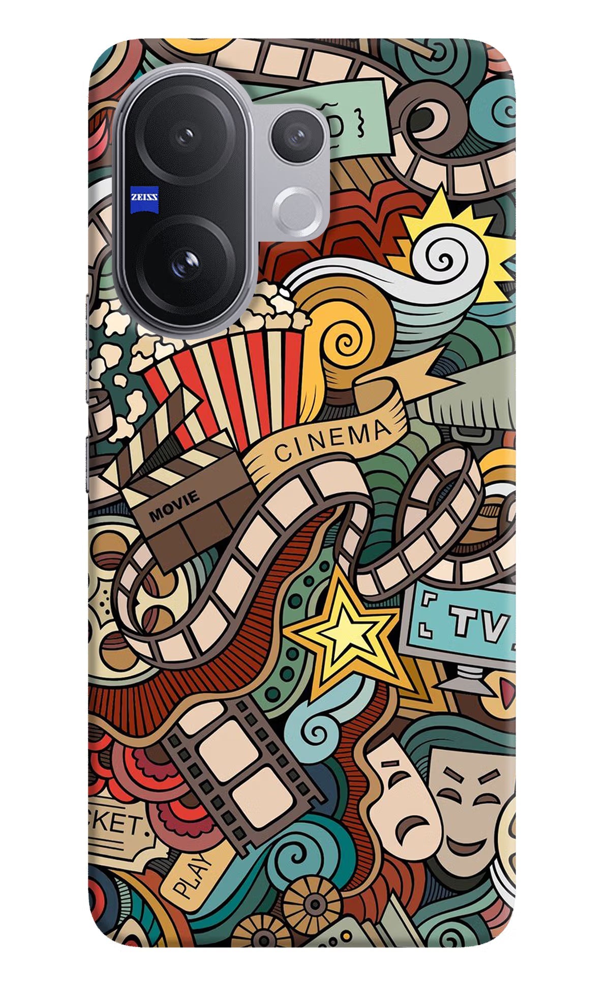 Cinema Abstract Vivo V60 5G Back Cover