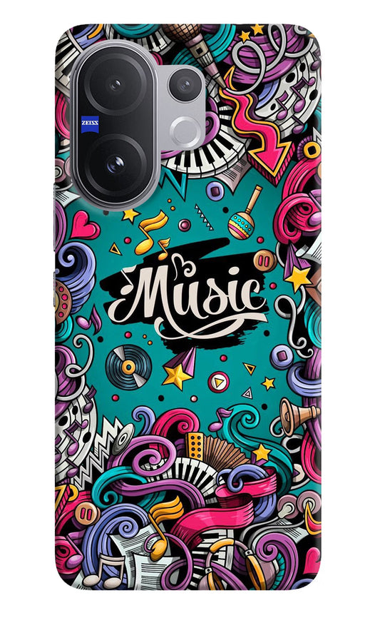 Music Graffiti Vivo V60 5G Back Cover