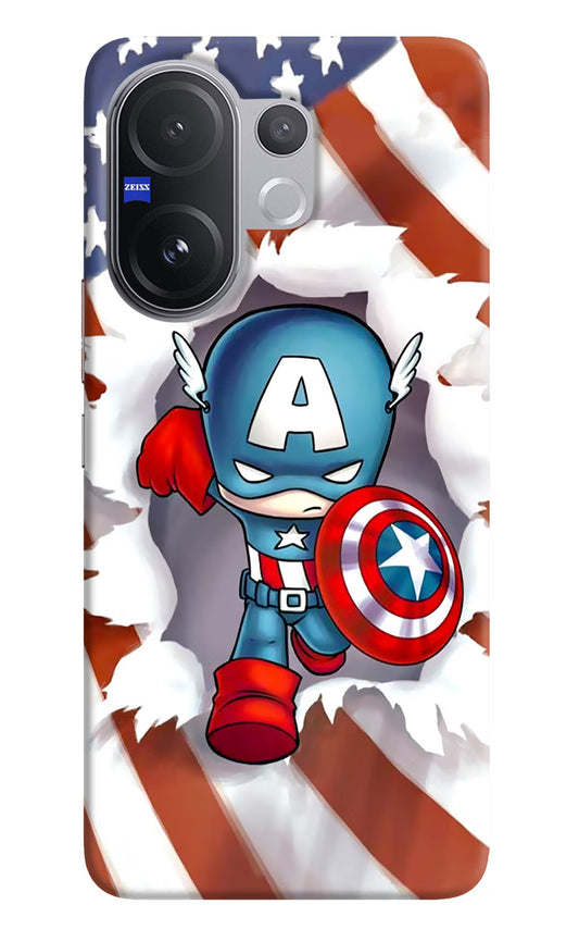 Captain America Vivo V60 5G Back Cover