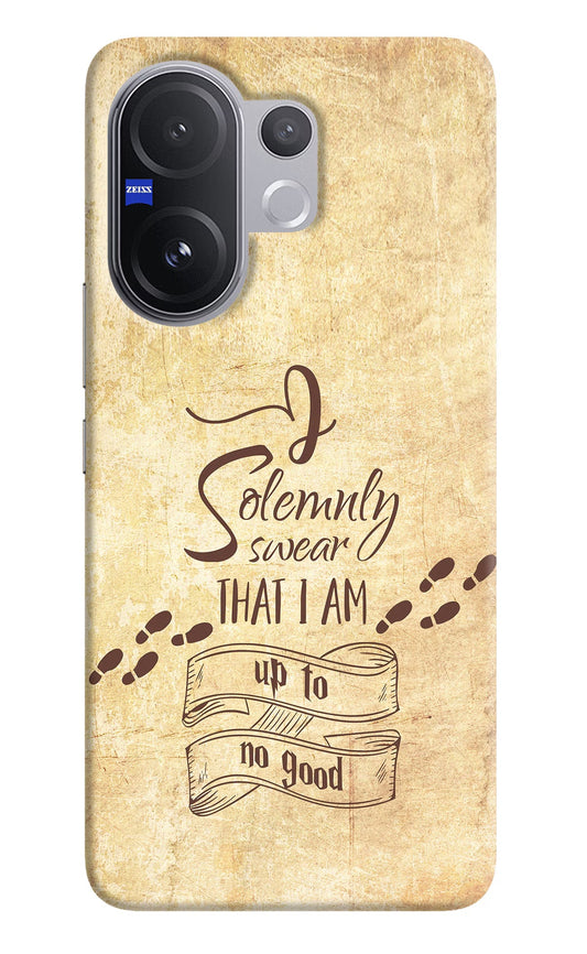 I Solemnly swear that i up to no good Vivo V60 5G Back Cover