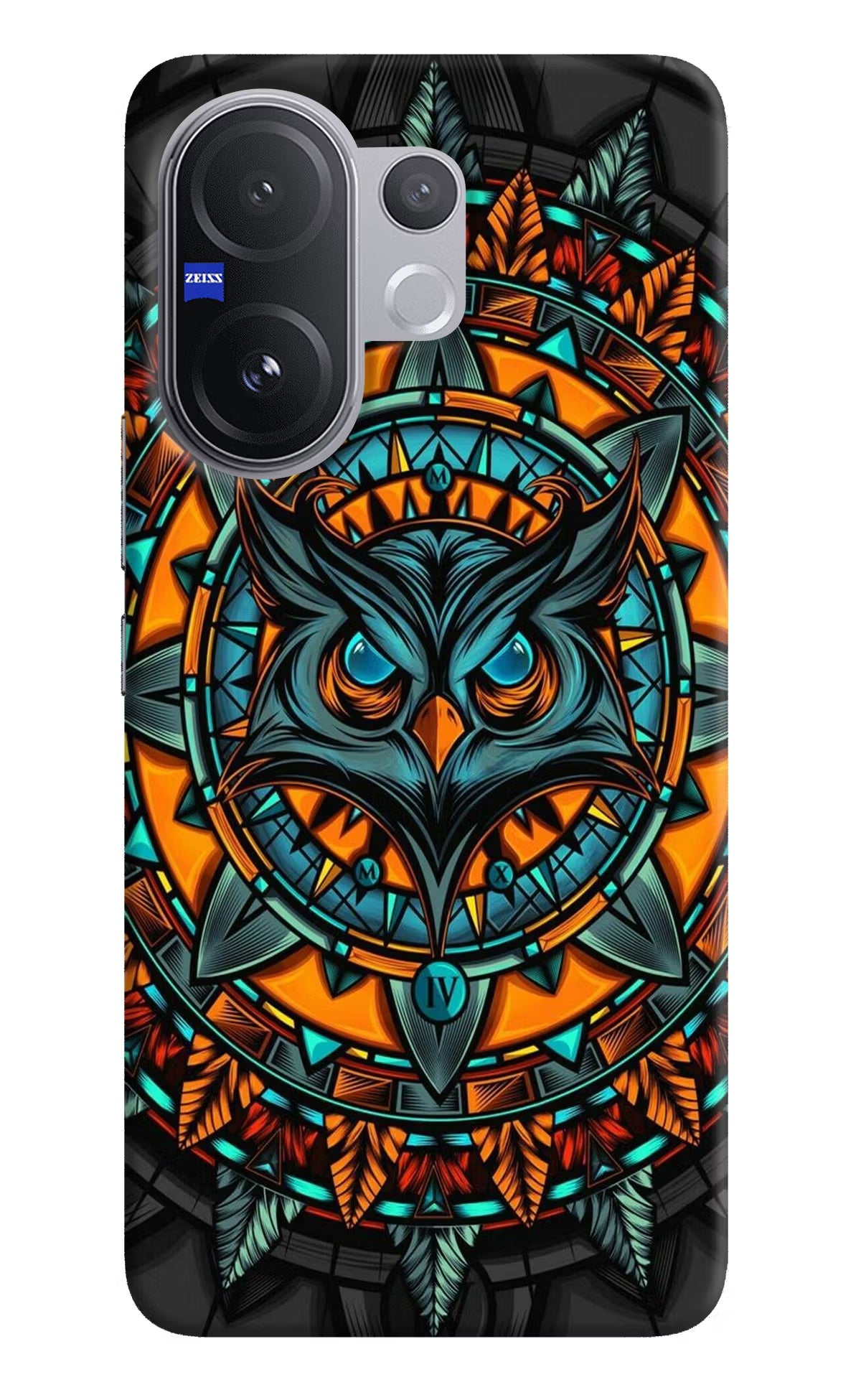 Angry Owl Art Vivo V60 5G Back Cover