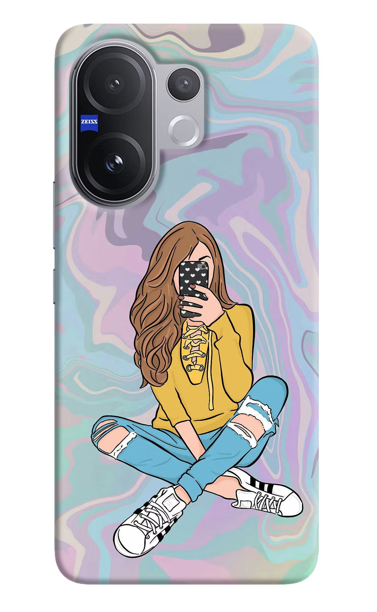 Selfie Girl Vivo V60 5G Back Cover