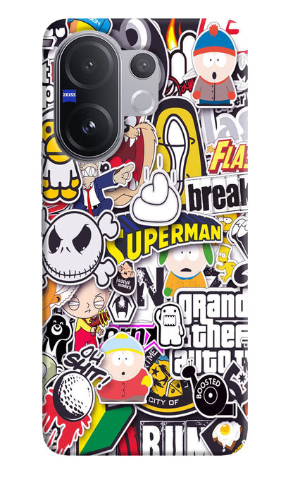 Sticker Bomb Vivo V60 5G Back Cover